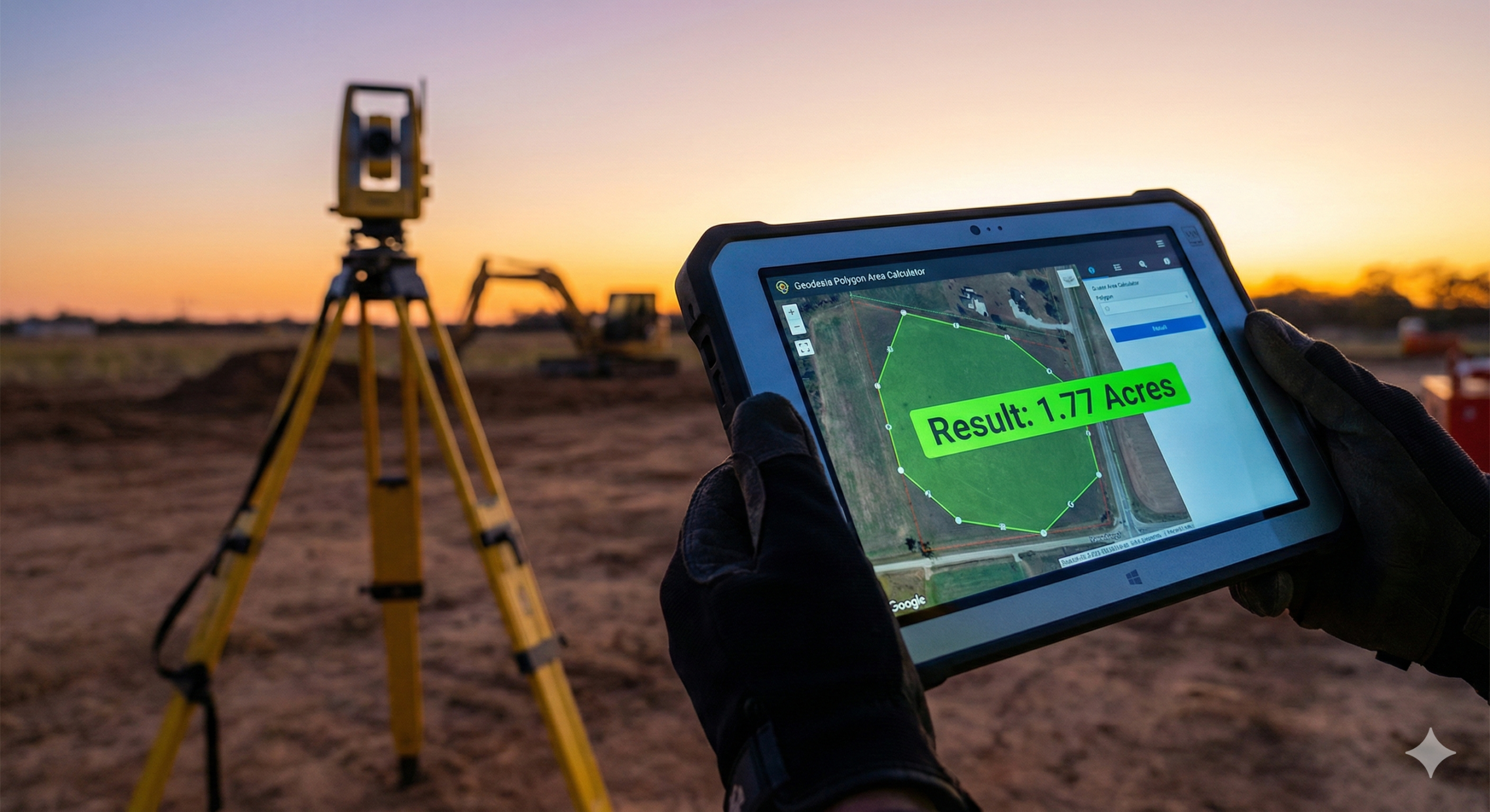 Polygon Area Calculator for Surveyed Land Plots: A Fast and Accurate Online Tool